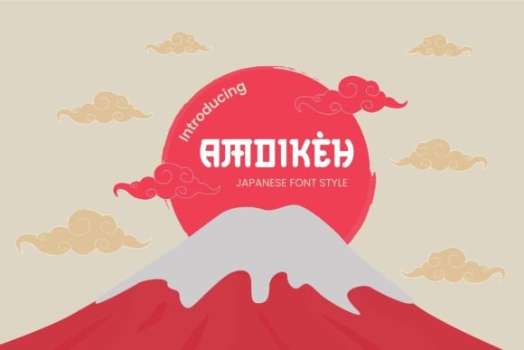 Amoikeh: The Elegant Japanese Typeface for Professional Branding