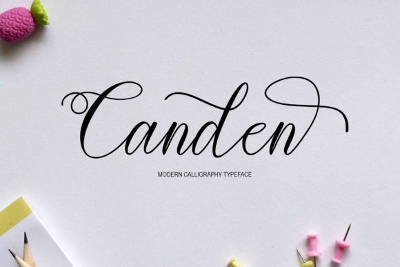 Canden: Elevating Digital Brand Identity with Modern Calligraphy