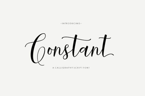 Constant: The Elegant Script Font for Chic Handmade Products