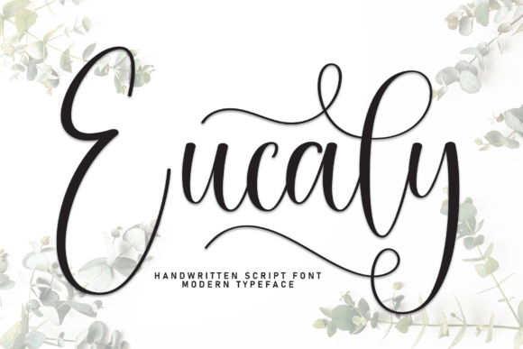 Eucaly: The Handwritten Typeface That Brings Warmth to Your Craft Shop