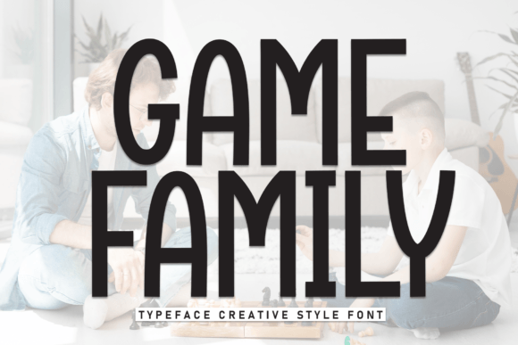 Game Family: The Sweet Handwritten Typeface for Cute Crafts