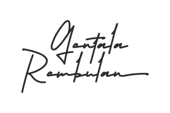 Gentala Rembulan: A Designer’s Take on Polished Script Typography