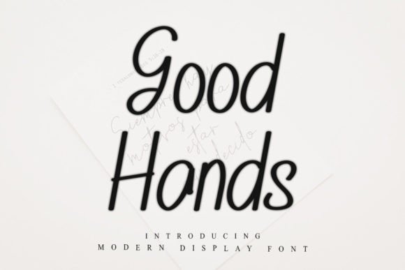 Good Hands: The Festive Typeface for Scroll-Stopping Holiday Campaigns