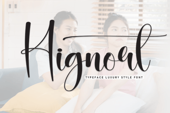 Hignort: The Elegant Script Font for Handmade Brands