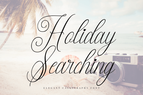Holiday Searching Typeface Review for Web Design
