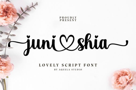 Juni Shia: The Handwritten Font for Elegant Digital Branding