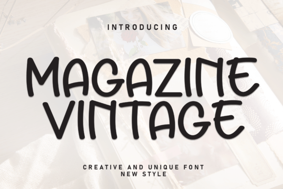 Magazine Vintage Typeface Review: A Handwritten Script for Modern Branding