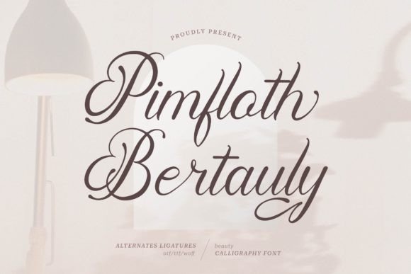 Pimfloth Bartauly: The Script Typeface That Elevates Campaign Visuals