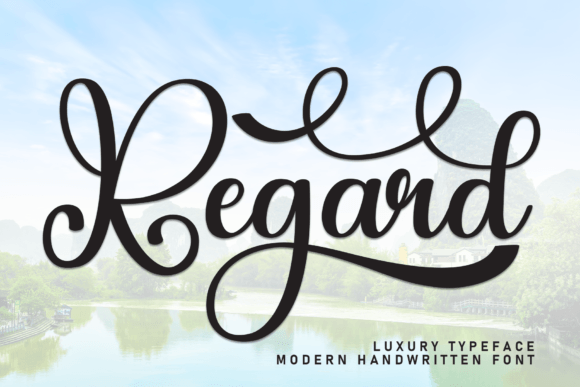 Regard: The Handwritten Typeface for Scroll-Stopping Social Media Graphics