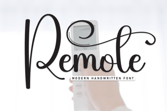 Remote: The Handwritten Typeface That Elevates Campaign Visuals