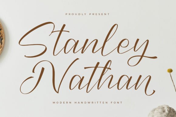 Stanley Nathan: The Modern Handwritten Font for Professional Branding