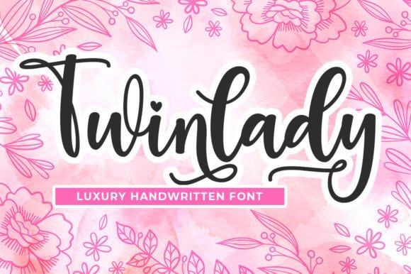 Twinlady Script: Elevating Digital Brand Identity with Modern Calligraphy